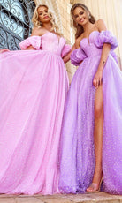 Portia and Scarlett PS24066 - Sweetheart Ballgown with Slit - view 7