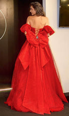 Portia and Scarlett PS24066 - Sweetheart Ballgown with Slit - view 5