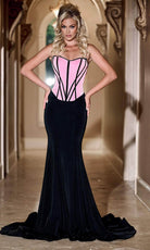 Portia and Scarlett PS24289 - Contrast Corset Prom Dress - view 6