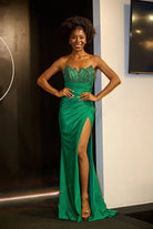 Portia and Scarlett PS24511X - Embellished Sheath Prom Gown - view 6