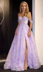 Portia and Scarlett PS24513X - Butterfly Motif Prom Dress - view 6