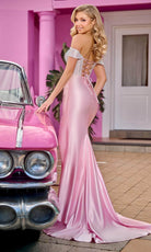 Portia and Scarlett PS24675 - Sweetheart Beaded Corset Prom Gown - view 7