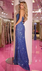 Portia and Scarlett PS24850C - Illusion Jeweled Evening Gown - view 9