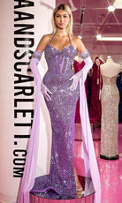Portia and Scarlett PS24851C - Sweetheart Rhinestone Beaded Prom Gown