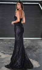 Portia and Scarlett PS24942 - Embellished Asymmetrical Prom Dress