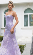 Portia and Scarlett PS25154 - Sequin Mermaid Prom Dress
