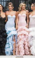 Portia and Scarlett PS25250 - Tiered Mermaid Prom Dress