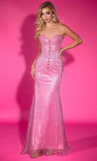 Portia and Scarlett PS25313 - Embellished Mermaid Prom Dress