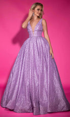 Portia and Scarlett PS25316 - Plunging Sweetheart Embellished Ballgown - designer ball gown at Silhouette Dresses