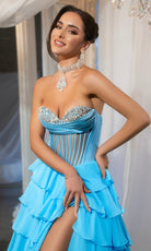 Portia and Scarlett PS25961 Ruffle A-Line Dress