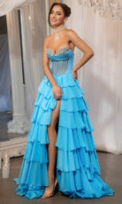 Portia and Scarlett PS25961 Ruffle A-Line Dress