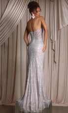 Portia and Scarlett PS26012 - Strapless Plunge Embellished Dress