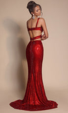 Portia and Scarlett PS26065 - Cutout Two-Piece Beaded Gown