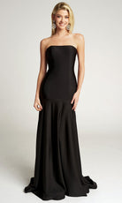Portia and Scarlett PS26101 - Strapless Drop Waist Mermaid Prom Gown - Silhouette Dresses