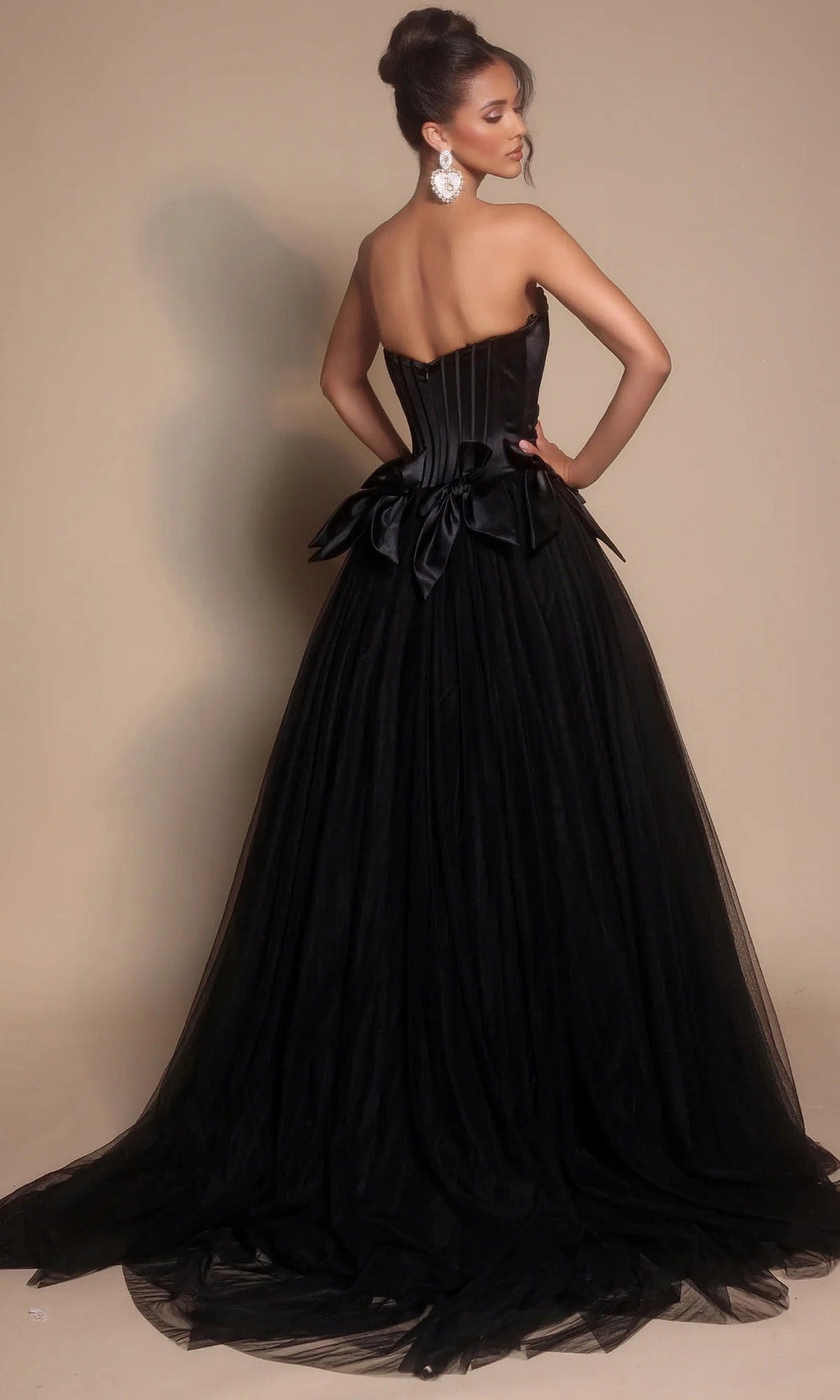 Portia and Scarlett PS26102 Bow Accent Ball Gown