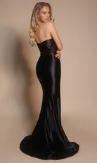 Portia and Scarlett PS26136 - Corset Strapless Gown With Bow