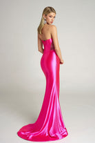 Portia and Scarlett PS26136 - Corset Strapless Gown With Bow