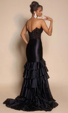 Portia and Scarlett PS26141 Tiered Trumpet Dress
