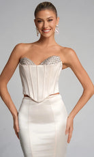 Portia and Scarlett PS26170 - Sweetheart Two Piece Bustier Dress