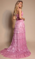 Portia and Scarlett PS26198 Halter Tiered Dress