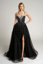 Portia and Scarlett PS26208 Scoop Neck Pearl Dress
