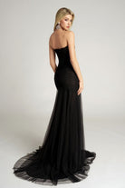 Portia and Scarlett PS26307E - Ruched Sweetheart Dress With Side Drape
