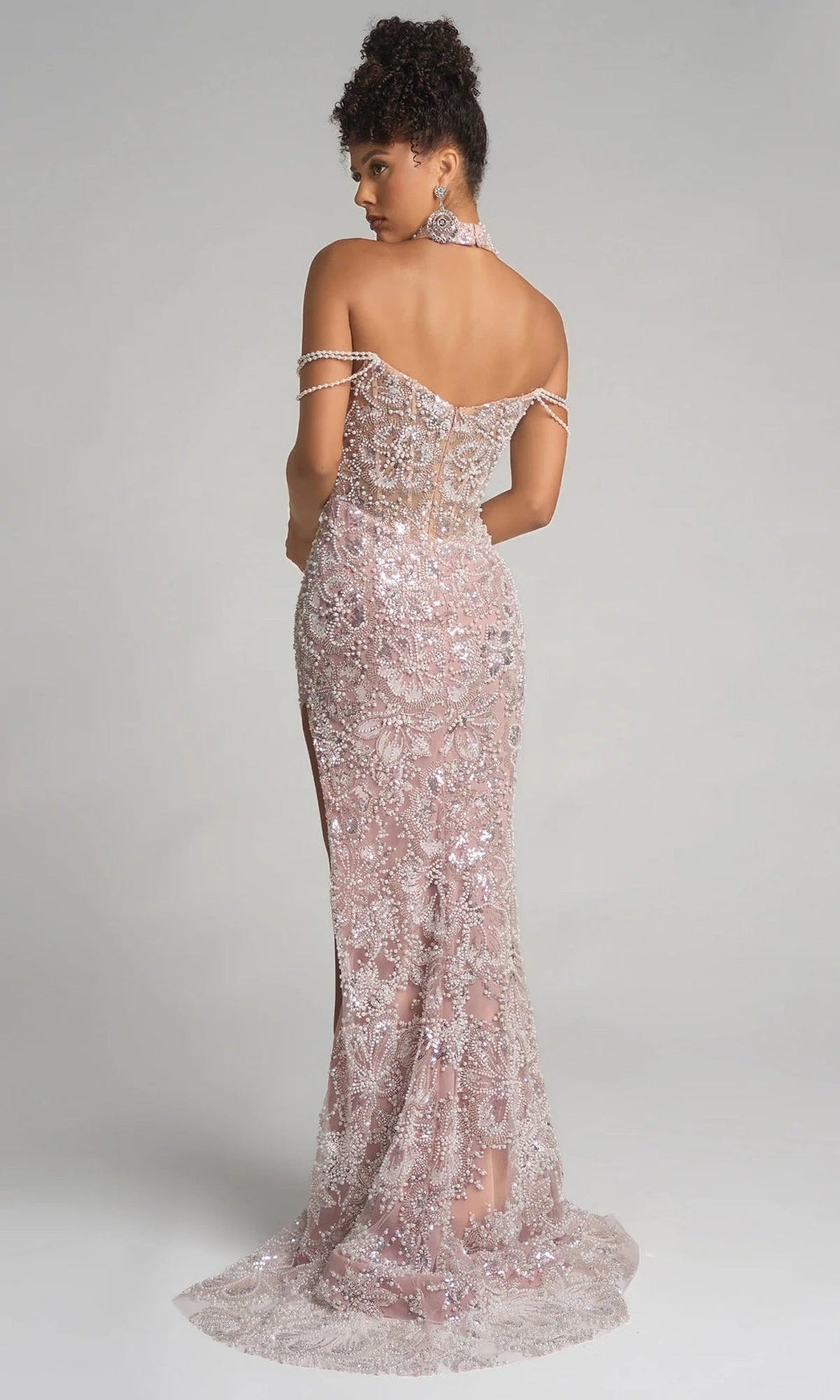 Portia and Scarlett PS26322E - Sweetheart Fully Beaded Evening Gown