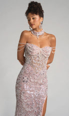 Portia and Scarlett PS26322E - Sweetheart Fully Beaded Evening Gown