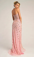 Portia and Scarlett PS26409C - Strapless Mirror Beaded Prom Dress