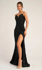 Portia and Scarlett PS26424C - Deep Sweetheart Sparkle Sheath Dress