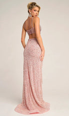 Portia and Scarlett PS26429C - Beaded Corset Fitted Two-Piece Dress - Silhouette Dresses