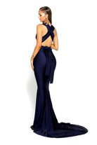 Portia and Scarlett PS6110 - Plunging Neck Sheath Formal Dress
