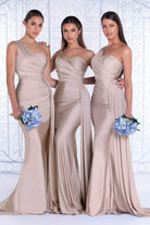 Portia and Scarlett - PS6321 One Shoulder Fitted Evening Gown