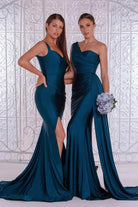 Portia and Scarlett - PS6321 One Shoulder Fitted Evening Gown