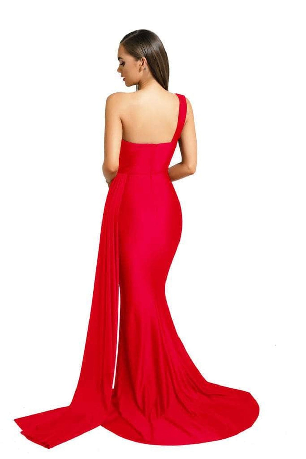 Portia and Scarlett - PS6321 One Shoulder Fitted Evening Gown