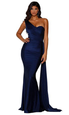 Portia and Scarlett - PS6321 One Shoulder Fitted Evening Gown