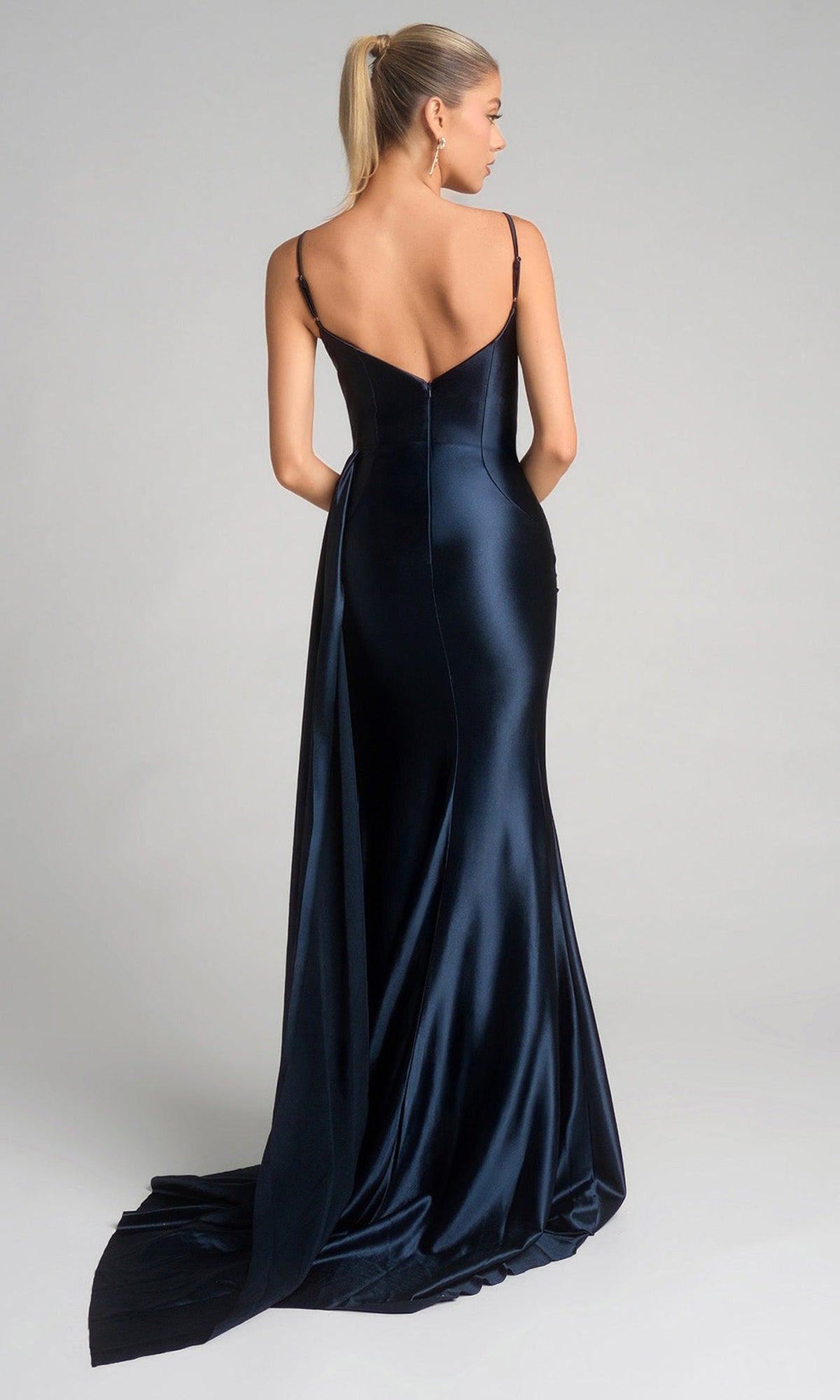Portia and Scarlett XO037 - Jewel Accent Spaghetti Strap Dress