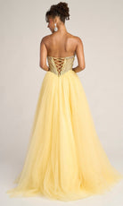 Portia and Scarlett XO047 Beaded Corset Dress