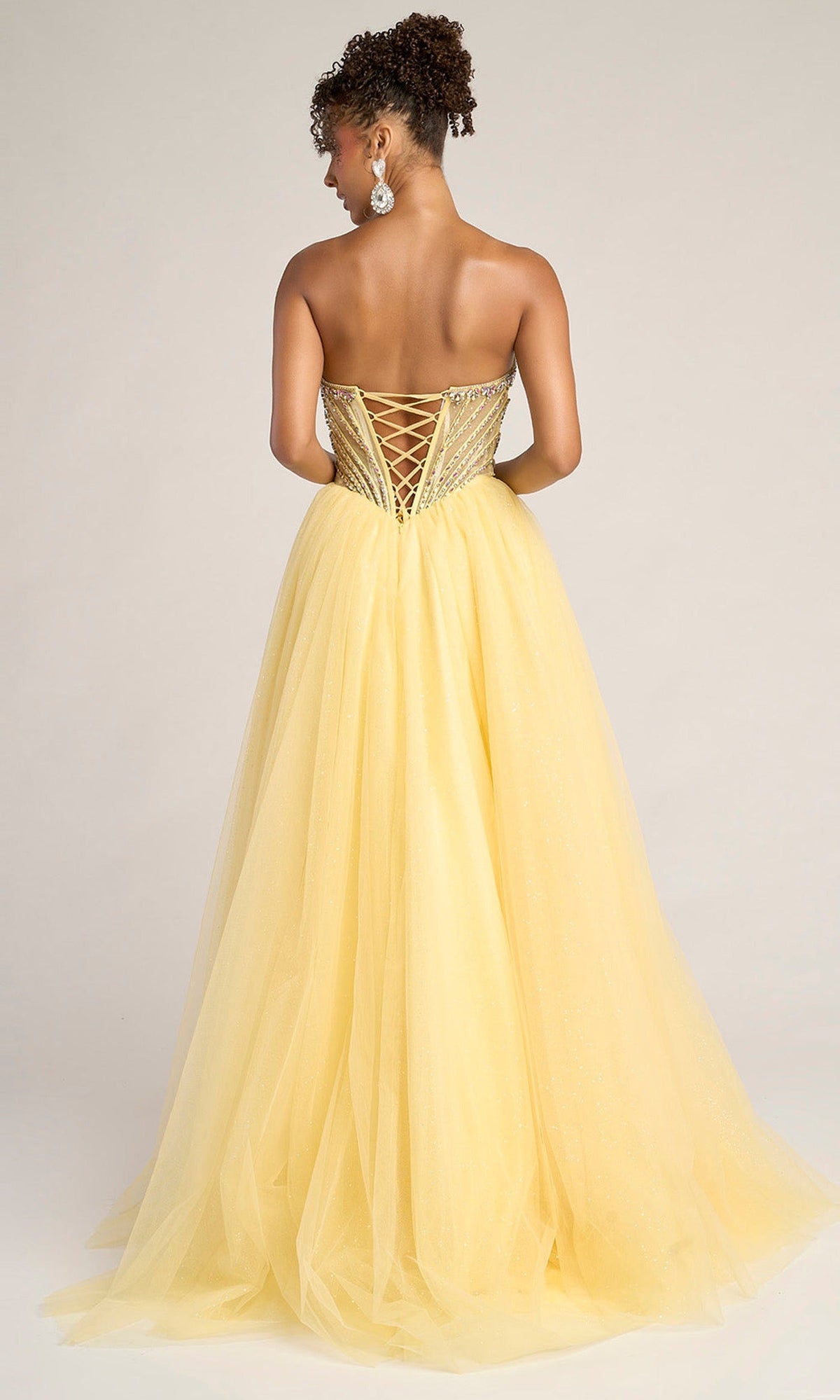 Portia and Scarlett XO047 Beaded Corset Dress