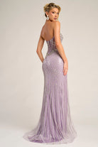 Portia and Scarlett XO057 Strapless Beaded Dress
