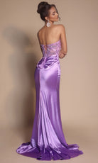 Portia and Scarlett XO065 - Sweetheart Beaded Corset Evening Dress