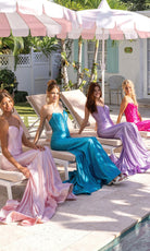 Portia and Scarlett XO158 - Corset Pastel Mermaid Prom Gown