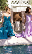 Portia and Scarlett XO158 - Corset Pastel Mermaid Prom Gown - Silhouette Dresses