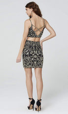 Primavera Couture - 3550 Two-Piece Beaded Cocktail Dress