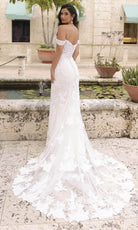 Primavera Couture 11104 - Off-Shoulder Embroidered Wedding Dress
