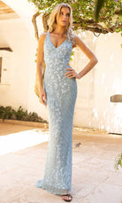 Primavera Couture 12061 - Intricately Detailed Statuesque Gown - view 4