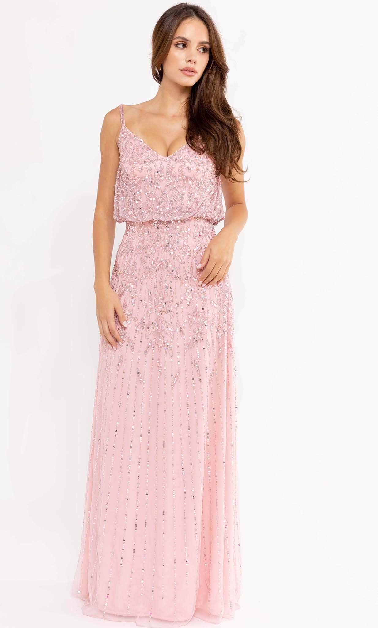 Primavera Couture 13104 - Blouson Sleeveless Chic Gown - designer formal gown at Silhouette Dresses