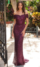 Primavera Couture 13121 - Allover Sequin Sweetheart Prom Gown
