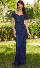 Primavera Couture 13134 - Sweetheart Sequin Beaded Evening Gown - view 4