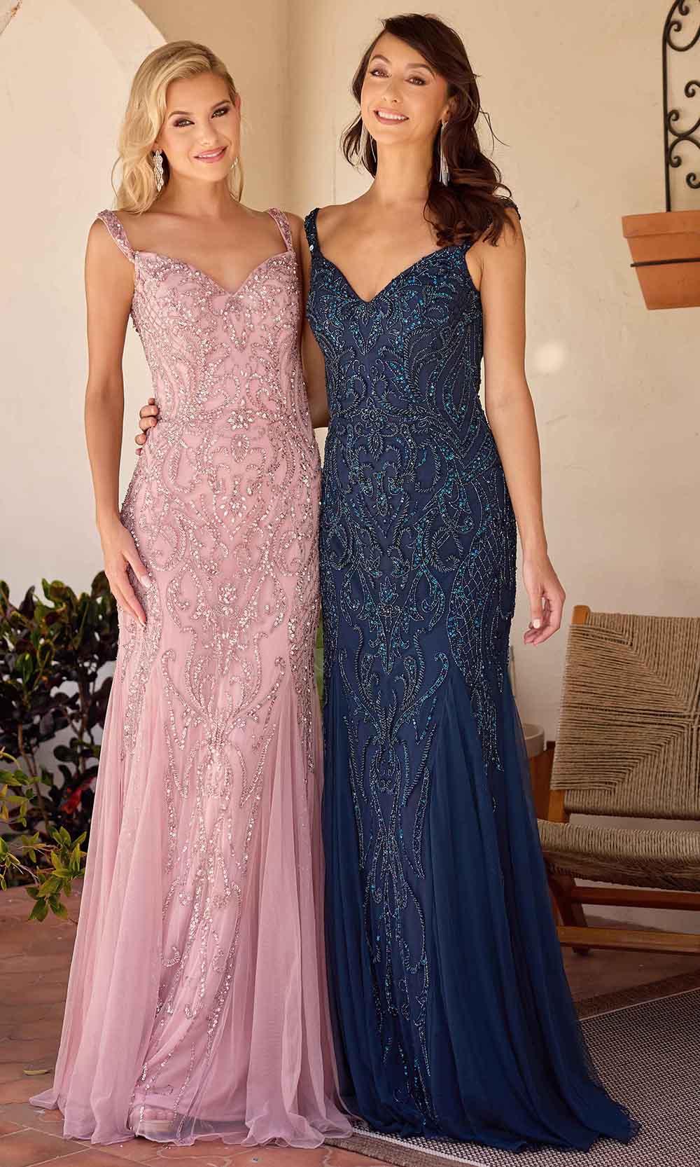 Primavera Couture 13143 - Embellished Mermaid Evening Dress - view 5